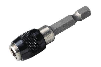 Wolfcraft Snelwissel-bithouder | L=52mm | 1 stuk - 2421000 Wolfcraft Snelwissel-bithouder | L=52mm | 1 stuk - 2421000