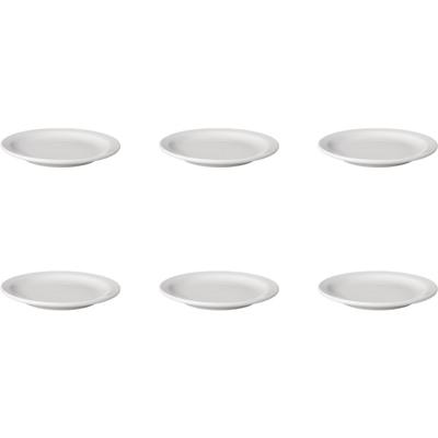 Mammoet Budgetline bord plat 16cm gebak 6 stuks