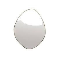 Sissy-Boy Goudkleurige organische hangspiegel - thumbnail