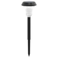 Tuinpadverlichting 12 st solar met grondpennen wit - thumbnail