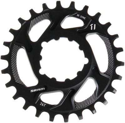 SRAM kettingblad "x-sync" chain ring x-sync 26t alu