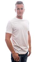 Slater Basic T-Shirt O neck White Two Pack ( art 2500) - thumbnail