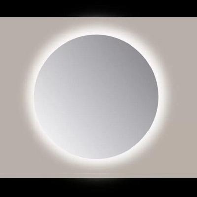 Spiegel Sanicare Q-Mirrors 65x65 cm Rond Met Rondom LED Cold White en Afstandsbediening incl. ophangmateriaal Sanicare