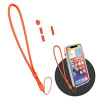 Catalyst Colored Lanyard & Buttons Neon Orange - thumbnail