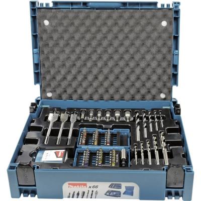 Makita Accessoires boor-/bit set 66-delig in mbox 1 - b-43044