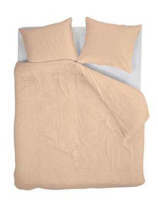 At Home At Home by Beddinghouse Optimism Dekbedovertrek - Nude 200x200/220 cm