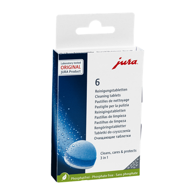 JURA Koffiezetapparaat Ontkalker 6 Reinigingstabletten 24225