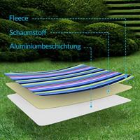 Picknickdeken Gestreept 2x2m - thumbnail