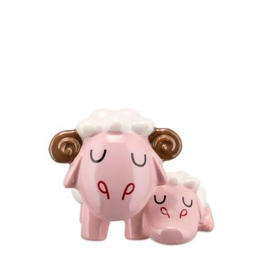 Alessi Happy Eternity Baby Pisoletti Schaapjes porselein Alessi Happy Eternity Baby Pisoletti Schaapjes porselein
