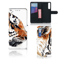 Hoesje Sony Xperia 1 II Watercolor Tiger - thumbnail