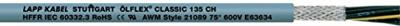 Lappkabel - Lflex classic 135 ch, stuurkabel 3 x 0,75 mm² zonder gn/ge grijs 500 m