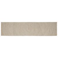 Vloerkleed Natuurlijk en Wit 60 x 400 cm Jute - thumbnail