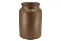 Daan Kromhout Design vaas keramiek lausanne 18x27cm brons - thumbnail