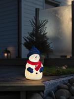 Konstsmide 4249-000 Acryl figuur Sneeuwpop Warmwit LED Wit - thumbnail