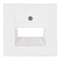 Enzo Kopp HK07 WIT afdekplaat ISDN dubbel 4622060 - thumbnail