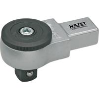 HAZET Insteek-omschakelratel 6404 · 14 x 18 mm insteekvierkant massief · 1/2 inch (12,5 mm) vierkant massief · Lengte: 70,5 mm - thumbnail