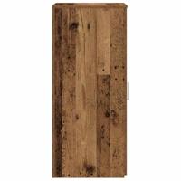 Opbergkast 40x45x103,5 cm bewerkt hout oud houtkleurig - thumbnail