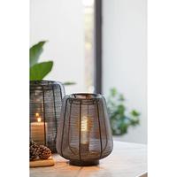 Light & Living Tafellamp 'Adeta' 22cm, mat zwart - thumbnail