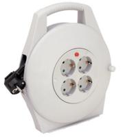 Brennenstuhl Kabelbox Grijs 4-Voudig 10M H05Vv-F 3G1,5 Met Hogere Contactbescherming - 1093750055 - thumbnail