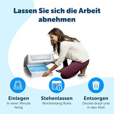 SCOOPFREE Spare nest Blue Cristal - Voor katten - thumbnail