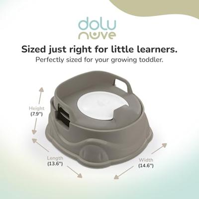 Dolu 3in1 Plaspotje Donkergrijs
