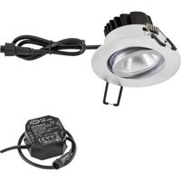 EVN PC650N615D2W EVN Lichttechnik LED-inbouwlamp LED LED vast ingebouwd 6 W Chroom - thumbnail