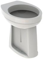 Geberit 300 Comfort closetpot-73 verhoogd +6cm vlakspoel 35.5x45cm AO wit s8002600000g - thumbnail