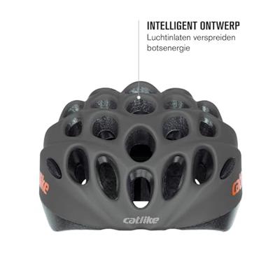 Buzaglo Catlike kinderhelm kitten maat s 52-55cm grijs