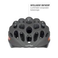 Buzaglo Catlike kinderhelm kitten maat s 52-55cm grijs - thumbnail