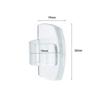 Haak voor ophanging 3M Transparant Plastic (8 Stuks) - thumbnail