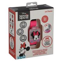 Disney Minnie Muis Speel en Leer Horloge Roze - thumbnail