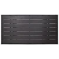 Tuintafel 120x70x66 cm poly rattan zwart - thumbnail