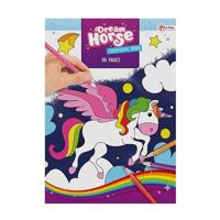 Dream Horse Kleurboek Eenhoorn 96 Bladzijden - thumbnail