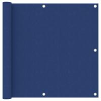 VidaXL Balkonscherm 90x400 cm oxford stof blauw - thumbnail