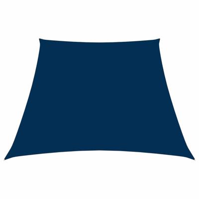 VidaXL Zonnezeil trapezium 3/5x4 m oxford stof blauw