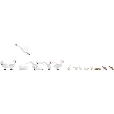 NOCH Swan and Ducks schaalmodel onderdeel en -accessoire Figuurtjes NOCH Swan and Ducks schaalmodel onderdeel en -accessoire Figuurtjes