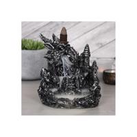 Backflow Wierook Houder Draak met Licht Polyresin (13 cm) - thumbnail