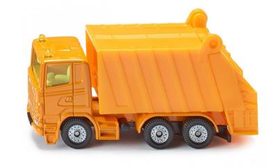Siku 0811 vuilniswagen 8,7cm oranje