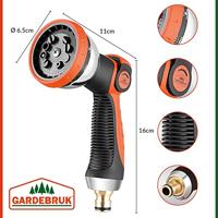 Tuinslang Zwart 15m Flexibel - thumbnail