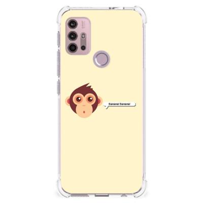 Motorola Moto G30 | G20 | G10 Stevig | Bumper Hoesje | Monkey Motorola Moto G30 | G20 | G10 Stevig | Bumper Hoesje | Monkey