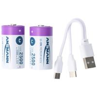 Ansmann Mono D 6000 Typ USB-C 2-Pack (5400mAh) - thumbnail