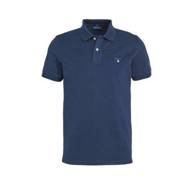 Gant Pique (XL) Poloshirt Kraag met knoopjes Korte mouw Katoen Gant Pique (XL) Poloshirt Kraag met knoopjes Korte mouw Katoen