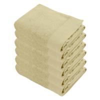 Walra Soft Cotton Handdoek 50 x 100 cm 550 gram Maisgeel - 6 stuks - thumbnail