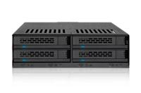 Icy Dock MB324SP-B 4x2,5 SATA hot swap cage voor externe 5,25 - thumbnail