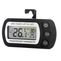 2 stks digitale LCD thermometer koelkast temperatuur sensor vriezer thermometer (zwart) - thumbnail