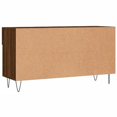 Schoenenbank 102x35x55 cm bewerkt hout sonoma eikenkleurig