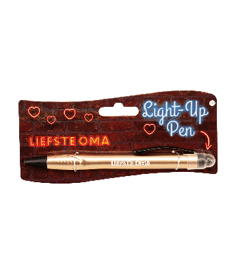 Light up pen liefste oma