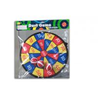 Dartbord Soft 28 cm met 3 ballen - thumbnail