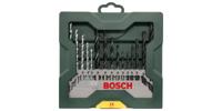 Bosch Accessories Mini-X-Line Mixed set, 15-delig, 5 steen-, 5 metaal-, 5 houtboren - thumbnail