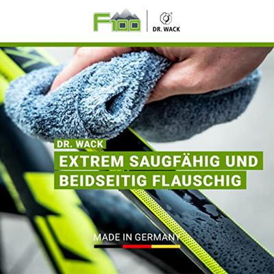 Dr. Wack f100 microvezeldoek "das tuch - premium mikrofaser" microfiber cloth dr.wack das tuch - thumbnail